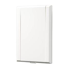 330W Inlet cover, 3-1/2w x 5-3/16h x 1/2d in White